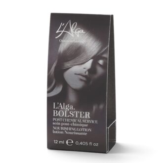 Интенсивный уход L'Alga.BOLSTER для поврежденных и истощенных волос. Улучшает густоту, придает мягкость и блеск; способствует естественному росту и восстановлению волос. Лечит поврежденные, чрезмерно обработанные и сухие волосы.