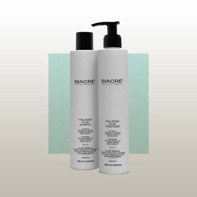 BIACRÈ HYALURONIC FILLER šampoon ja palsam