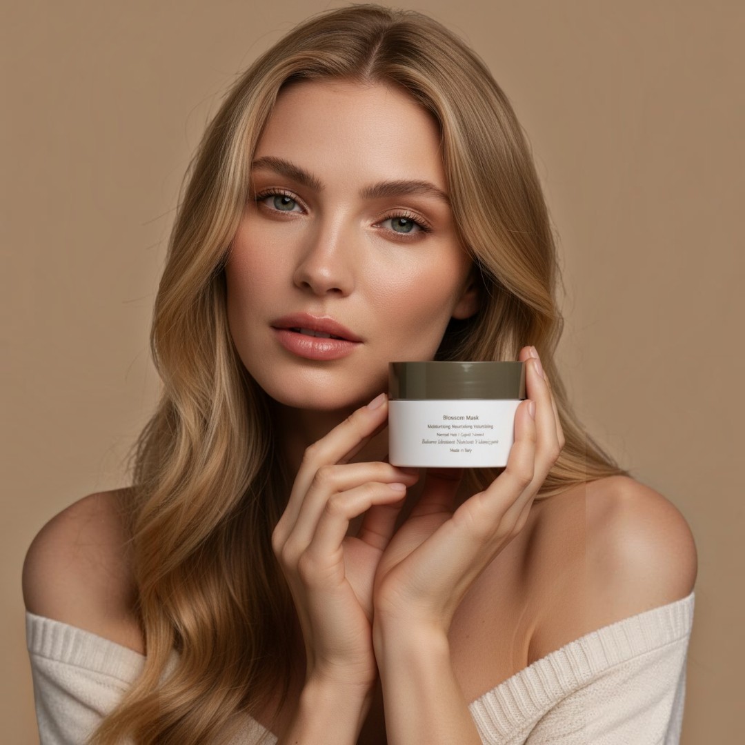 Увлажняющая и разглаживающая маска для волос KT Milano BLOSSOM - изображение 3