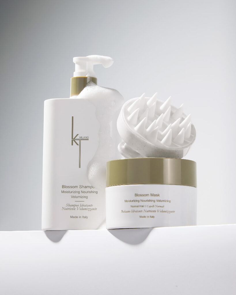 KTMilano Blossom - niisutav & kohevust andev juuksehooldus
