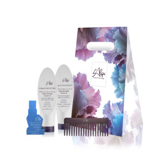 L’Alga CPR-18 Deluxe Set on loodud intensiivseks taastavaks hoolduseks, mis annab juustele tagasi nende elujõu, sileduse ja sära.