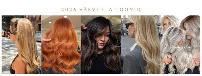 Juuksemood 2026 - juuksevärvid ja -toonid, mis kõige populaarsemad